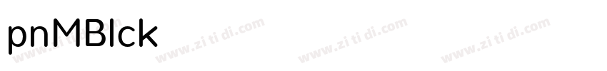 Opun Mai Black字体转换
